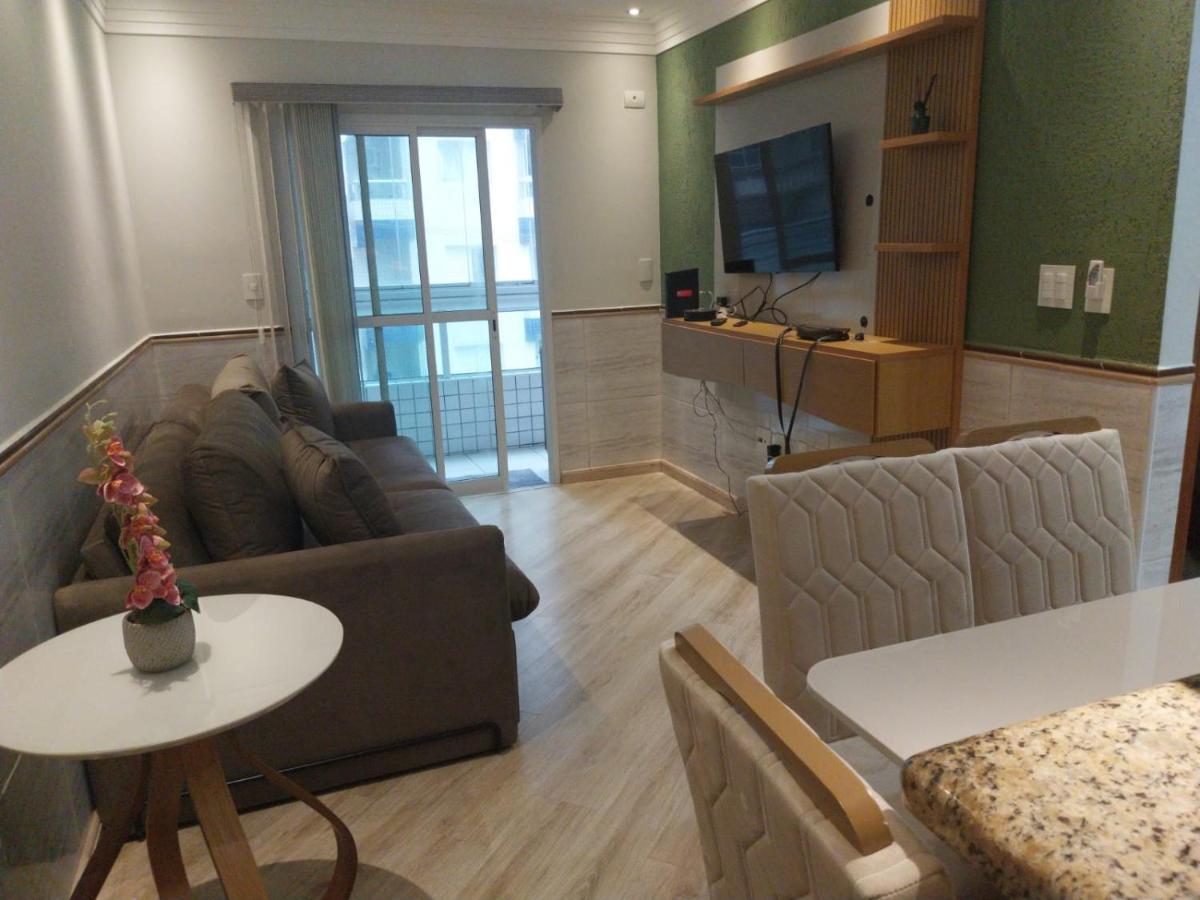 Jg Triunfo Waves - Praia Grande, Ocian - 50M Do Mar Apartment Exterior foto
